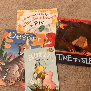 Bundle of four paperback children’s books